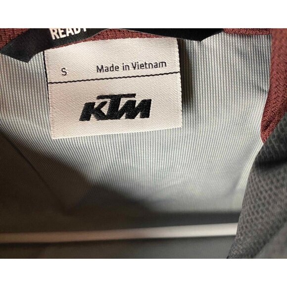 KTM Ready to Race Windbreaker Jacket Hooded Mens S Full Zip NWOT - Picture 4 of 8